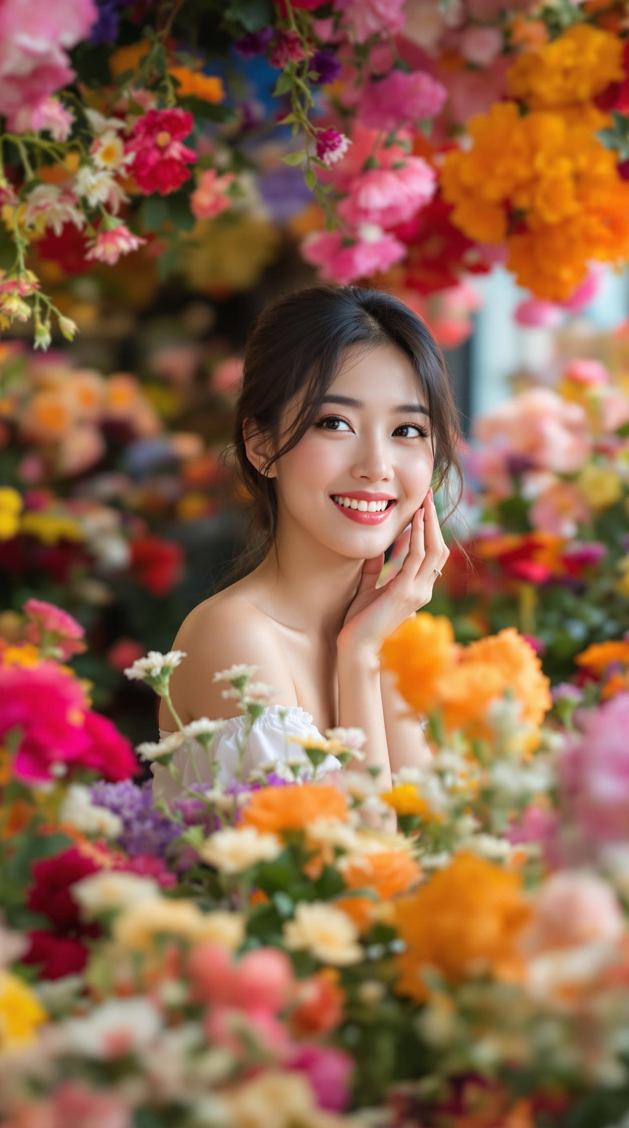 花房浪漫手机壁纸 - 大图预览